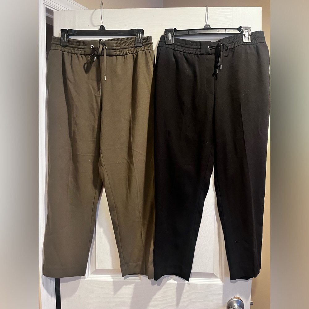 H&M drawstring pants size 8 (2 pairs)